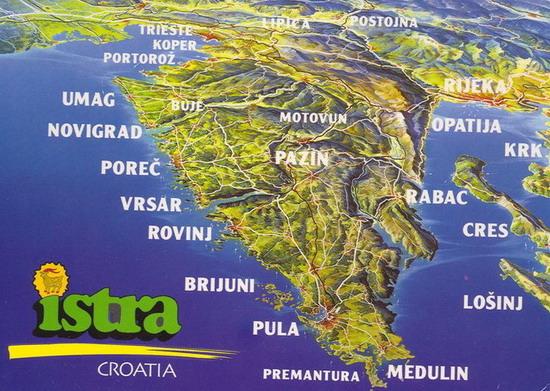 Istra - turističke destinacije