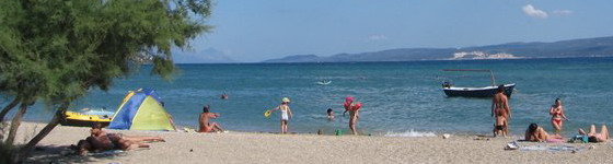 Plaža Duće - Omiška rivijera