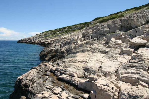 Otok Žirje - Kamene plaže